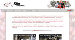 Desktop Screenshot of kilosysteme.ca